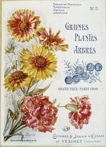 Gaillardes and carnations - Cover of the magazine 