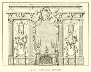 Gallery Decorated by Coypel by French School