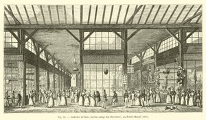 Wooden Galleries, Former Camp of the Tartars, at the Palais-Royal, 1825