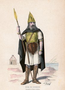 Gallic Warrior by French School