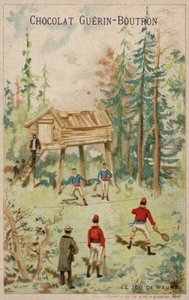 Game of tennis by French School