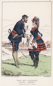 Sedentary National Guard by French School
