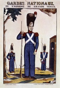 National guards in full dress uniform - image d