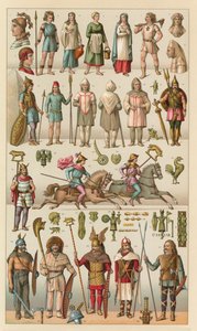 Gaulish Costume by French School