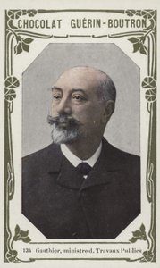 Minister of Public Works Gauthier by French School