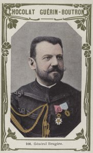 General Brugere by French School