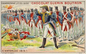 General Cambronne at the Battle of Waterloo by French School
