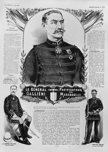 General Joseph Gallieni, 1898 by French School