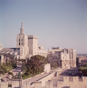 General view of the Palace by French School