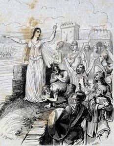 Genneviève Reassures the People of Paris - in 