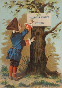 Gentleman Reading Notice