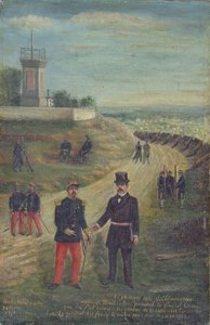 Georges Clemenceau (1841-1929) as Mayor of Montmartre 18th March 1871 by French School