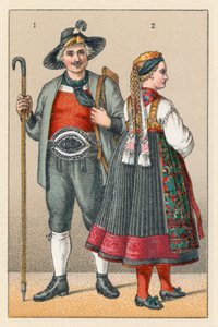 Germany Tyrol Costume by French School