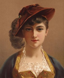 Girl in Red Velvet Cap