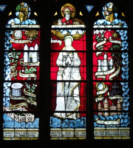 God and the Virgin by French School