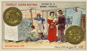 Gold florin of Louis VI