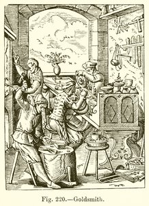 Goldsmith by French School