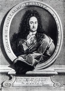 Gottfried Wilhelm Leibniz by French School