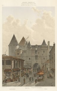Grand Châtelet, View from Rue St Denis, 1800 by French School