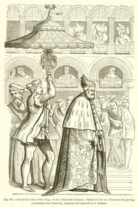 Grand Procession of the Doge, Venice by French School