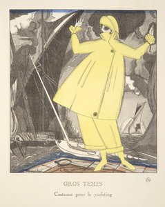 Rough Weather, from a Collection of Fashion Plates
