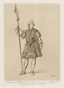 Guard of the Porte of King Louis XV, Dite la Manche