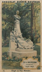 Guy de Maupassant, Novelist, 1850-1893, Erected at Parc Monceau