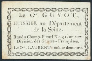 Guyot, bailiff by French School