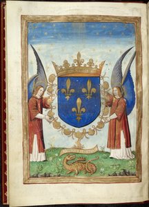 Armorial page from Histoire des guerres des romains, by Appian, c.1515-17 by French School