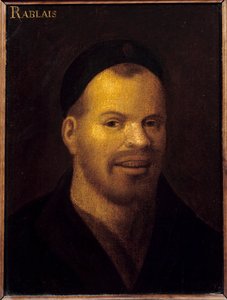 Fancy head formerly identified as Francois Rabelais by French School