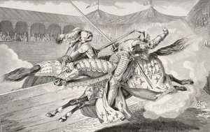 Henri II is Fatally Wounded at a Joust During His Daughter