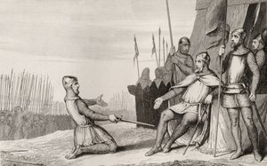 Henri I pardons his brother Robert-Le-Vieux, from 