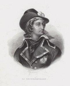 Henri de la Rochejaquelein, French Royalist General of the Vendee Revolt by French School
