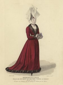 Hermengarde, daughter of Fulk IV, Count of Anjou