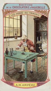 Heroes of Labour - Andre-Marie Ampere, French physicist and mathematician