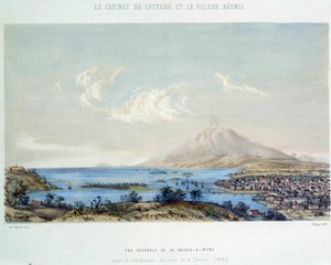 General View of Pointe-a-Pitre in Guadeloupe Before the Earthquake of 1843