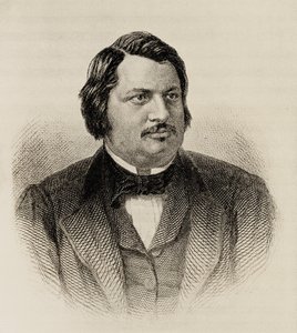 Honore de Balzac (1799-1850) by French School