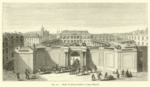 Hotel de Rohan-Soubise; after Rigaud by French School