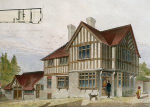 House of a Little Shopkeeper in London Area (engraved by Paul Louis Bury)
