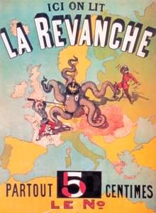 Here we read The Revenge everywhere 5 centimes each, 1886