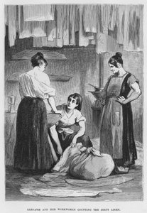 Illustration for The Assommoir, A Realistic Novel, by Emile Zola