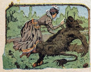 Illustration for the tale 