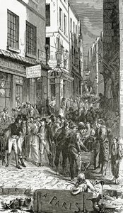 Illustration from Ninety-Three by French School