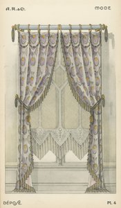 Illustration from interior design product catalogue from A R & Cie, France by French School