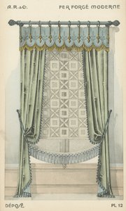 Illustration from interior design product catalogue from A R & Cie, France by French School