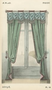 Illustration from interior design product catalogue from A R & Cie, France by French School