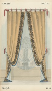 Illustration from interior design product catalogue from A R & Cie, France by French School