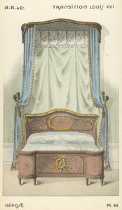 Illustration from interior design product catalogue from A R & Cie, France by French School