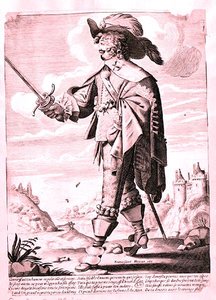 Illustration of a Soldier under the reign of Louis XIII (1601-43)