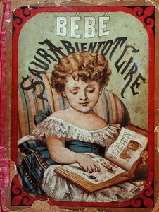 Illustration of a Child Learning to Read